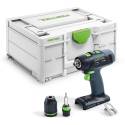 Taladro atornillador a batería T 18+3-Basic