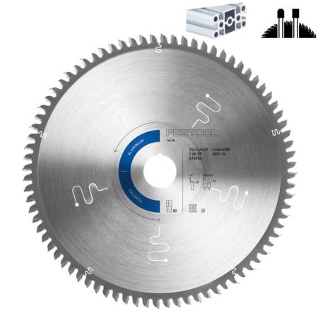 Hoja de sierra especial 254x2,4x30 TF80 A