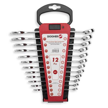 JUEGO 12 LLAVES COMBINADAS