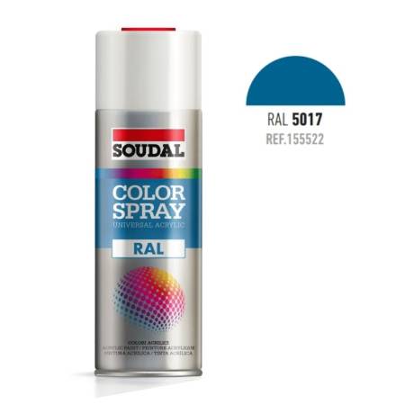 BOTE SPRAY 400ML COLOR RAL 5017  
