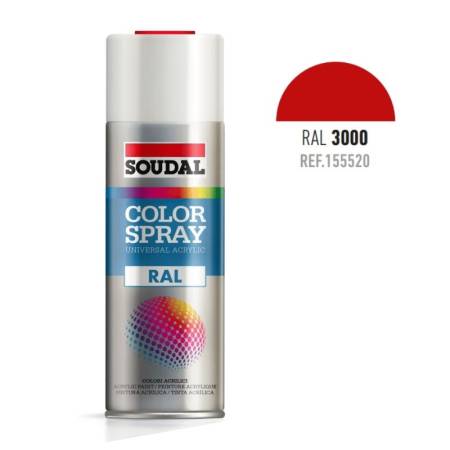 BOTE SPRAY 400ML COLOR RAL 3000  