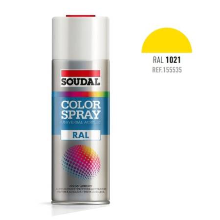 BOTE SPRAY 400ML COLOR RAL 1021  
