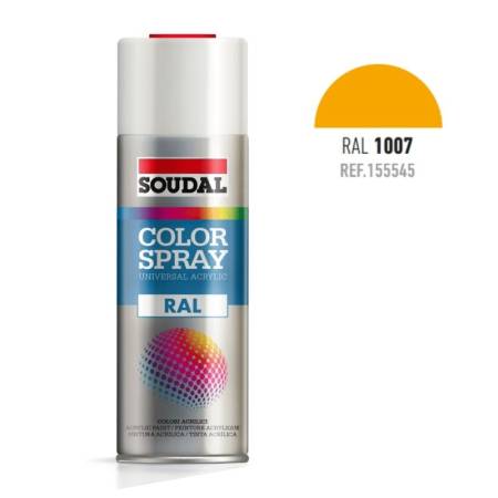 BOTE SPRAY 400ML COLOR RAL 1007  