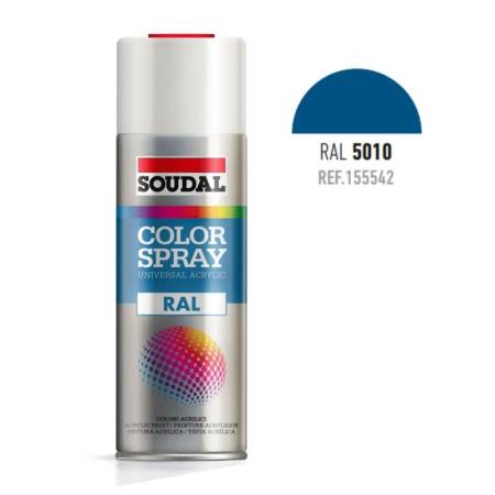 BOTE SPRAY 400ML COLOR RAL 5010  