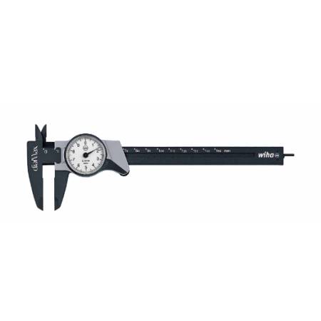 Pie de rey con reloj dialMax® con lectura de 0,1 mm (27082) 150 mm