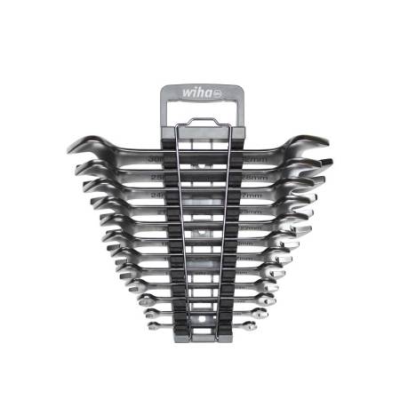 Juego 12 pcs llaves fijas. De 6 x 7mm a 30 x 32mm