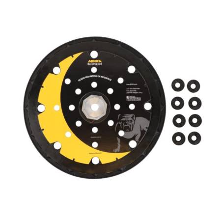 Plato 225mm 25 Aguj. Grip LEROS + 8 tornillos