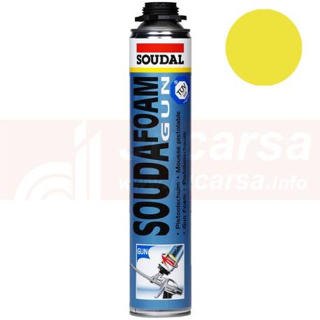 Soudafoam gun amarillo 750ml
