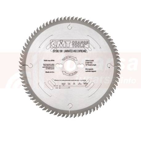 SIERRA CIRCULAR 350X3.5X30   Z108 TCG silenciosa