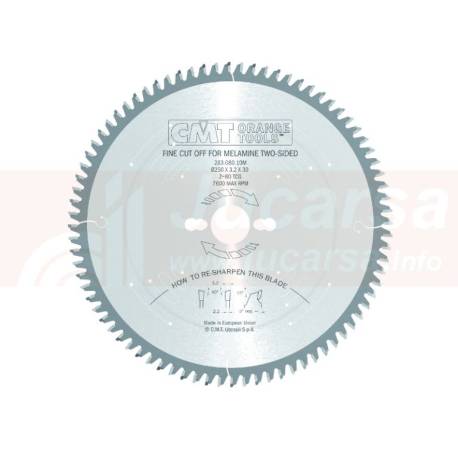 SIERRA CIRCULAR 300X3.2X30   Z96 ATB 40 silenciosa