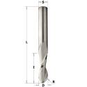 FRESA DE CORTE HELICOIDAL POSITIVO DE RADIO CONVEXO HWM Z2 S12 D12x35x80 R6 DX