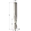 FRESA DE CORTE HELICOIDAL POSITIVO DE RADIO CONVEXO HWM Z2 S12 D12x35x80 R6 DX
