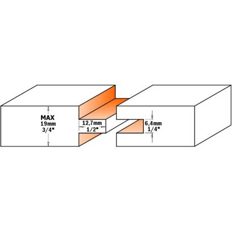 Riel de guÃ­a corte transversal  FSK 670