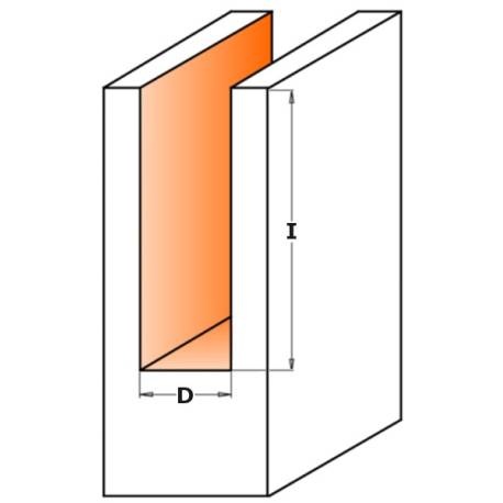 FRESA RECTA    HM S 12 D 12X51