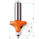 FRESA DE RADIO CÓNCAVO C RODAMIENTO  HW  S12  D28,7x15x62  R8