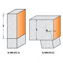 FRESA PARA REFUNDIR CON RODAMIENTO HW S12 D19,05x25,4x78 DX