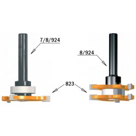 FRESA CIRCULAR PARA RANURAS Z3 HM S 8 D 47.6X3 EJE AVELLANADO