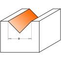FRESA PARA RANURAS EN V (90) HM S 8  D 12.7X12.7