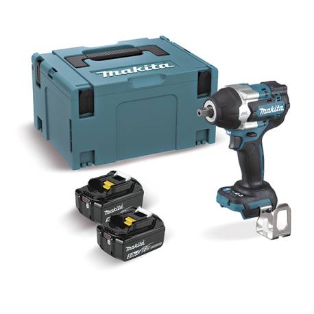 Llave impacto BL 18V LXT 700Nm 5Ah 2 bat. MakPac 1