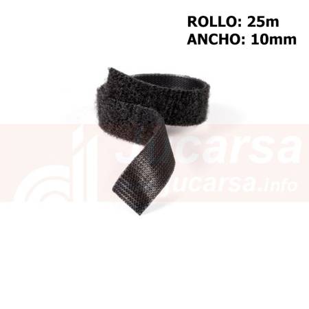 Metro Velcro OneWrap negro A.10mm