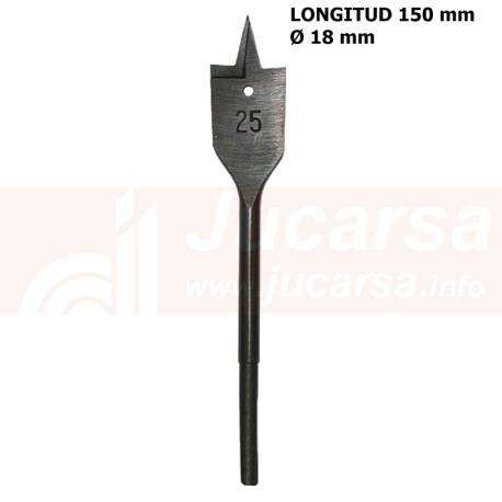 BROCA PLANA PARA MADERA 18-150