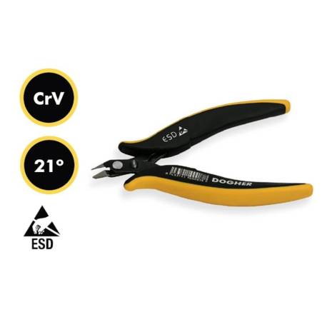 MINI ALICATE CORTE DIAGONAL 125MM ESD
