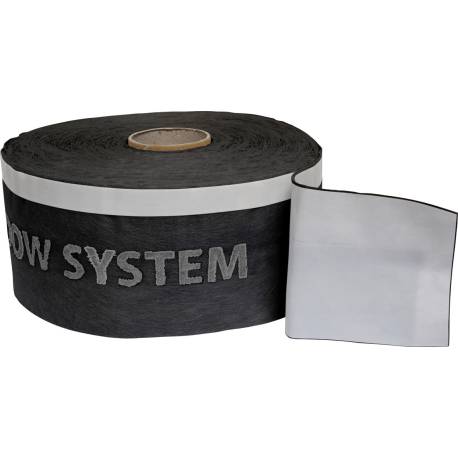 Rollo SWS OUTSIDE EXTRA 200 mm 30m. Negro