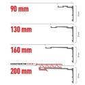 Premarco SoudaFrame SWI 130 - 220 x 130 mm. Negro