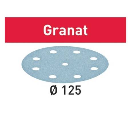 Disco de lijar STF D125/8 P40 GR/10 Granat