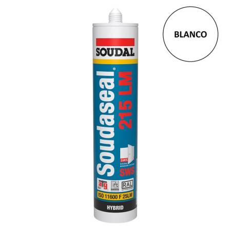 Cartucho SOUDASEAL 215LM 290 ml. Blanco