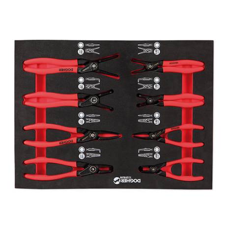 BAN. ESPUMA SEEGER PRO 8PCS 1/2