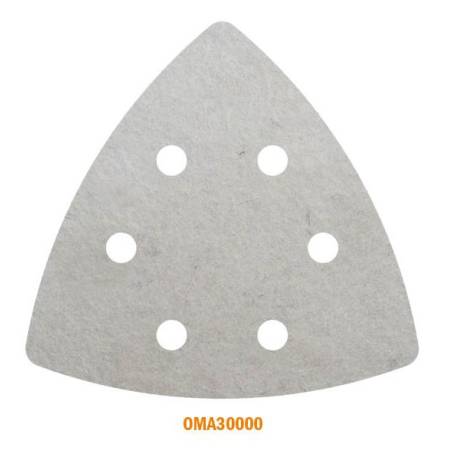 93mm Fieltro pulidor perforado