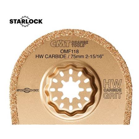 75 mm Hoja de sierra segmentada revestida en metal