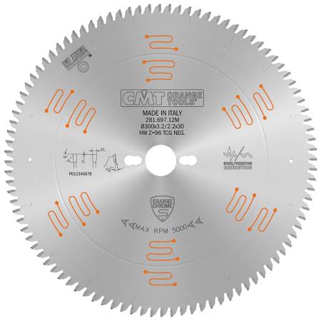 SIERRA CIRCULAR CHROME HW 300X3.2/2.2X30 Z96 TCG-3