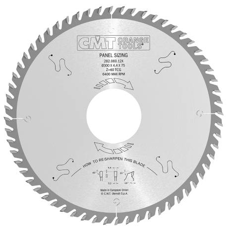 LAMINATE-CHIPBOARD SAW BLADE 420X4.4/3.2X80 Z72