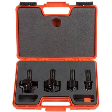 JUEGO 4 FRESAS C/CUCH. P/PUERTAS