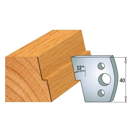 PAR CONTRACUCHILLAS 40x4mm