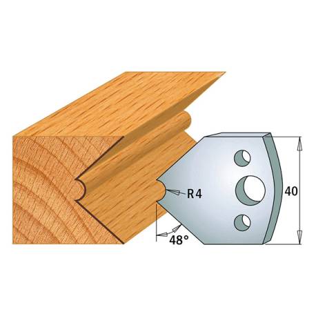PAR CONTRACUCHILLAS 40x4mm