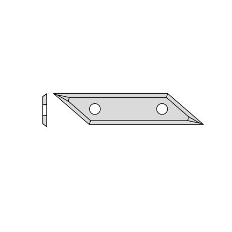 REVERSIBLE KNIFE W/TIP 41a (2/35) 58x12x1.5mm HW-K