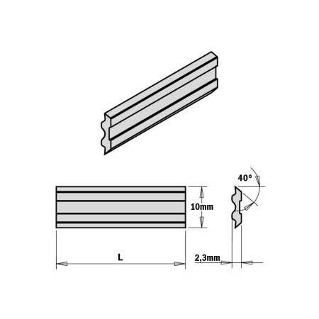JUEGO DE 2 CUCHILLAS CENTROSTAR/FIX, QUICKFIX 450x