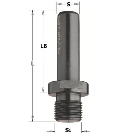 REDUCCIÓN M12X1 S=10   LB=40