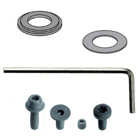 "JUEGO DE 4 TORNILLOS 1/4""-20x7/8"""