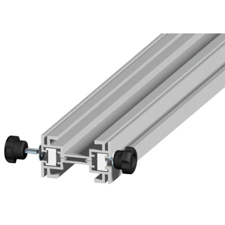 8 PERILLAS DE ALUMINIO PARA ABRAZADERA