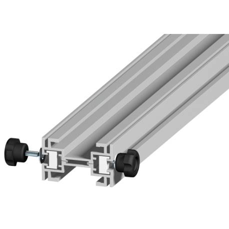 8 PERILLAS DE ALUMINIO PARA ABRAZADERA
