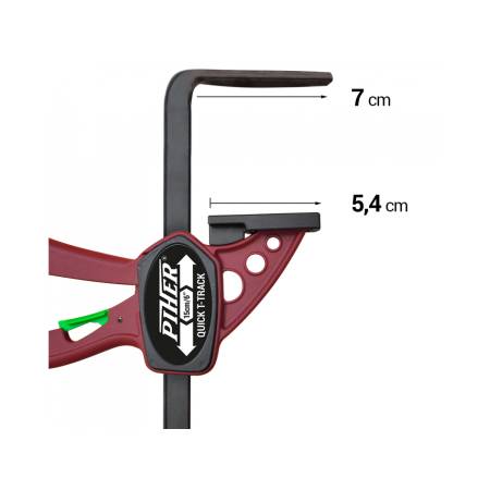Piher Mini Quick T-Track 15 cm 2