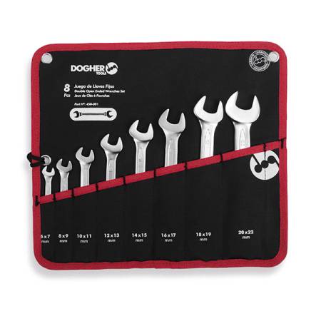 BOLSA 8 LLAVES DOBLE BOCA ABIERTA