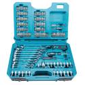 SET DE HERRAMIENTA MANUAL + PUNTAS + VASOS 221PCS