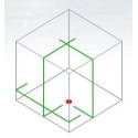 NIVEL LASER  CRUZ 12V CXT LINEA VERDE    
