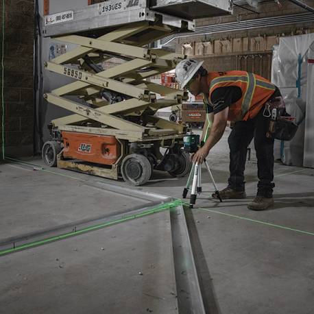 NIVEL LASER DE 3 LINEAS 12V CXT LINEA VERDE
