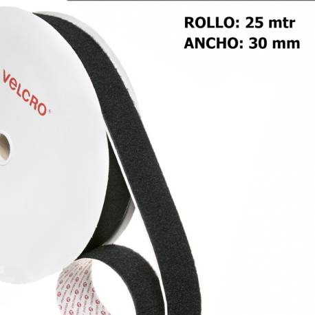 Metro LOOP marca VELCRO PS14 30mm NEGRO 330